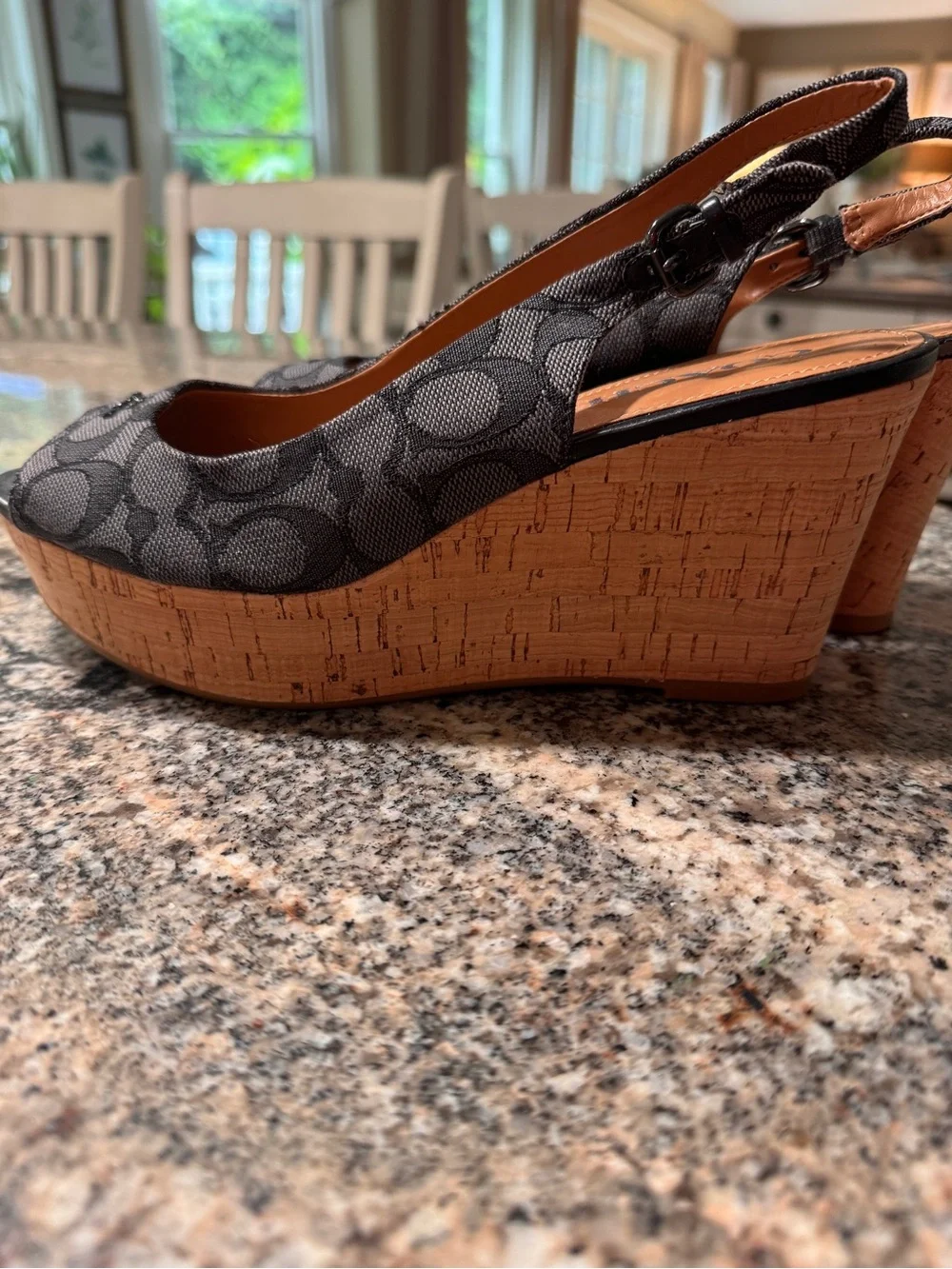 Coach signature charcoal